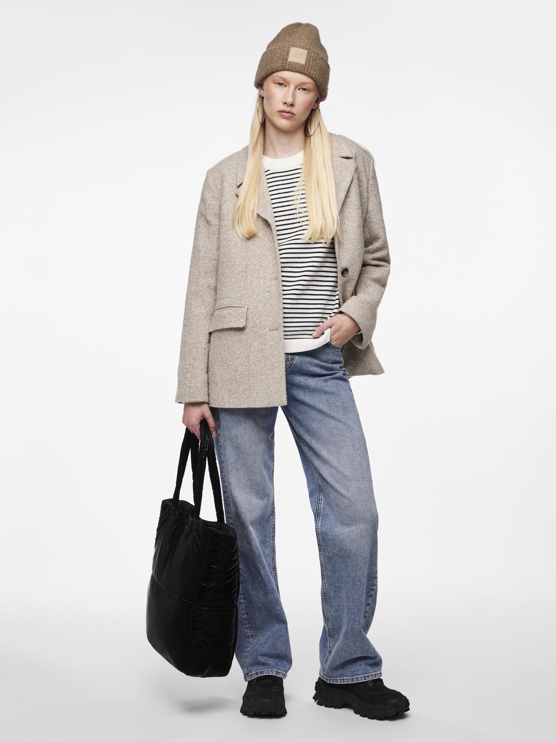 PCPHILIPPA Pullover - Cloud Dancer